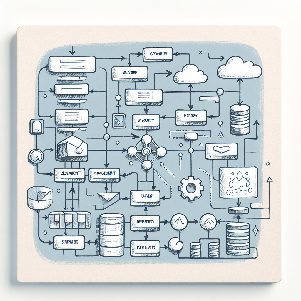 Architectuurdiagram van een event-driven microservices systeem